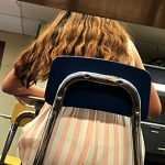 teen ass in class