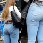 candid teen tight jeans