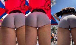 pussy camel toe candid teen shorts