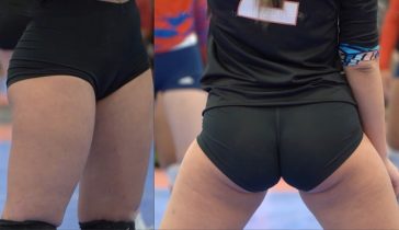 volleyball ass